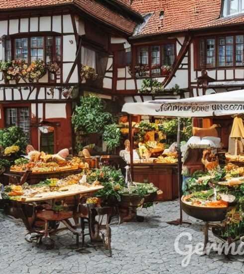 Traditional German culinary heritage dishes